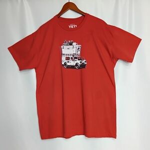 YETI Red Adventure Graphic Tee